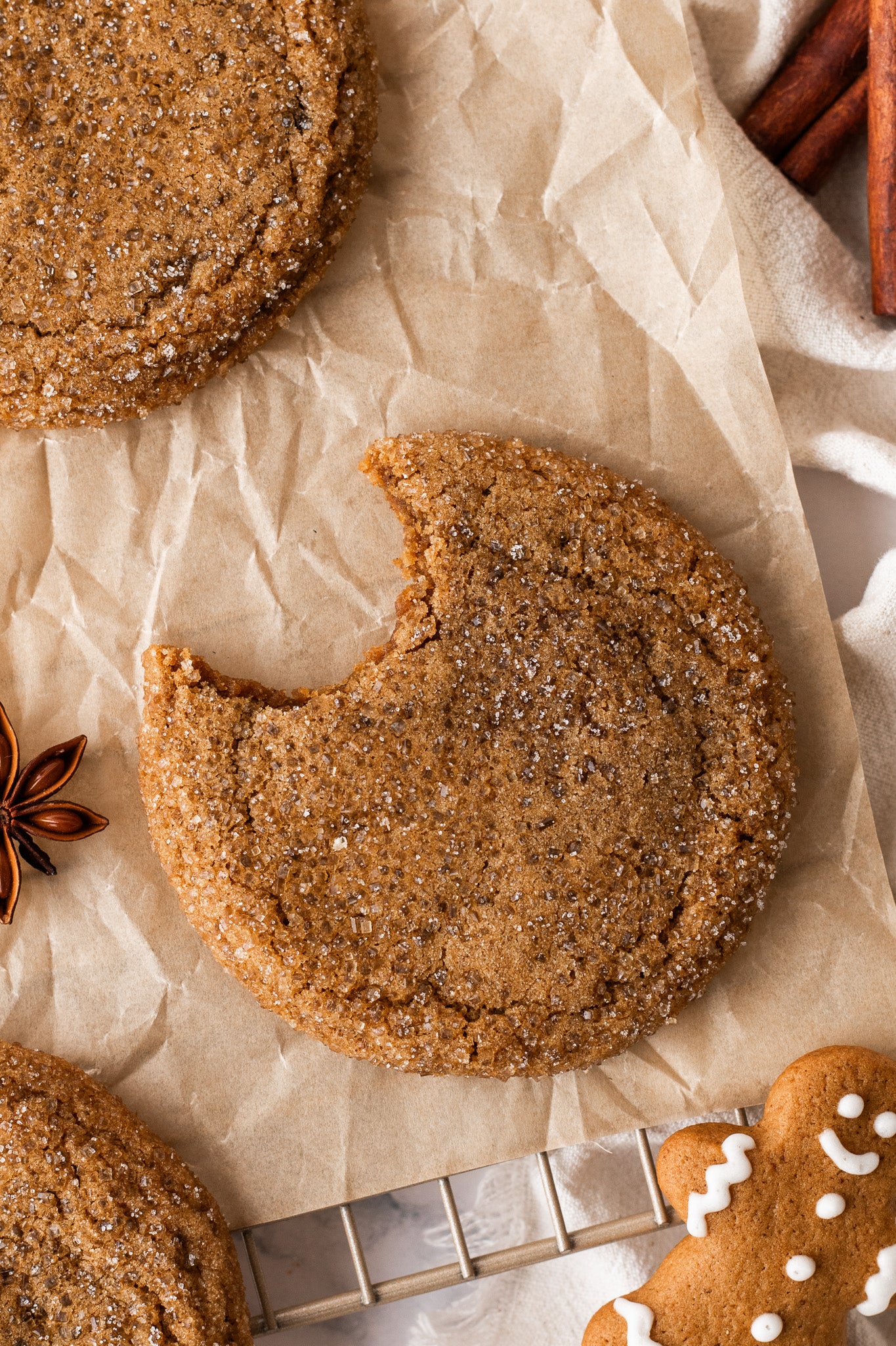 Chewy Gingerbread Cookies- Exclusive