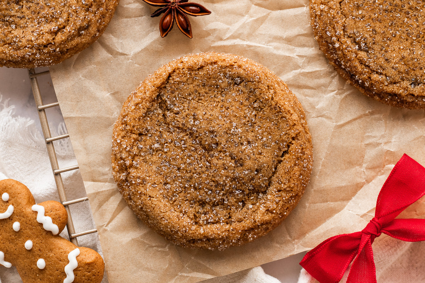 Chewy Gingerbread Cookies- Exclusive