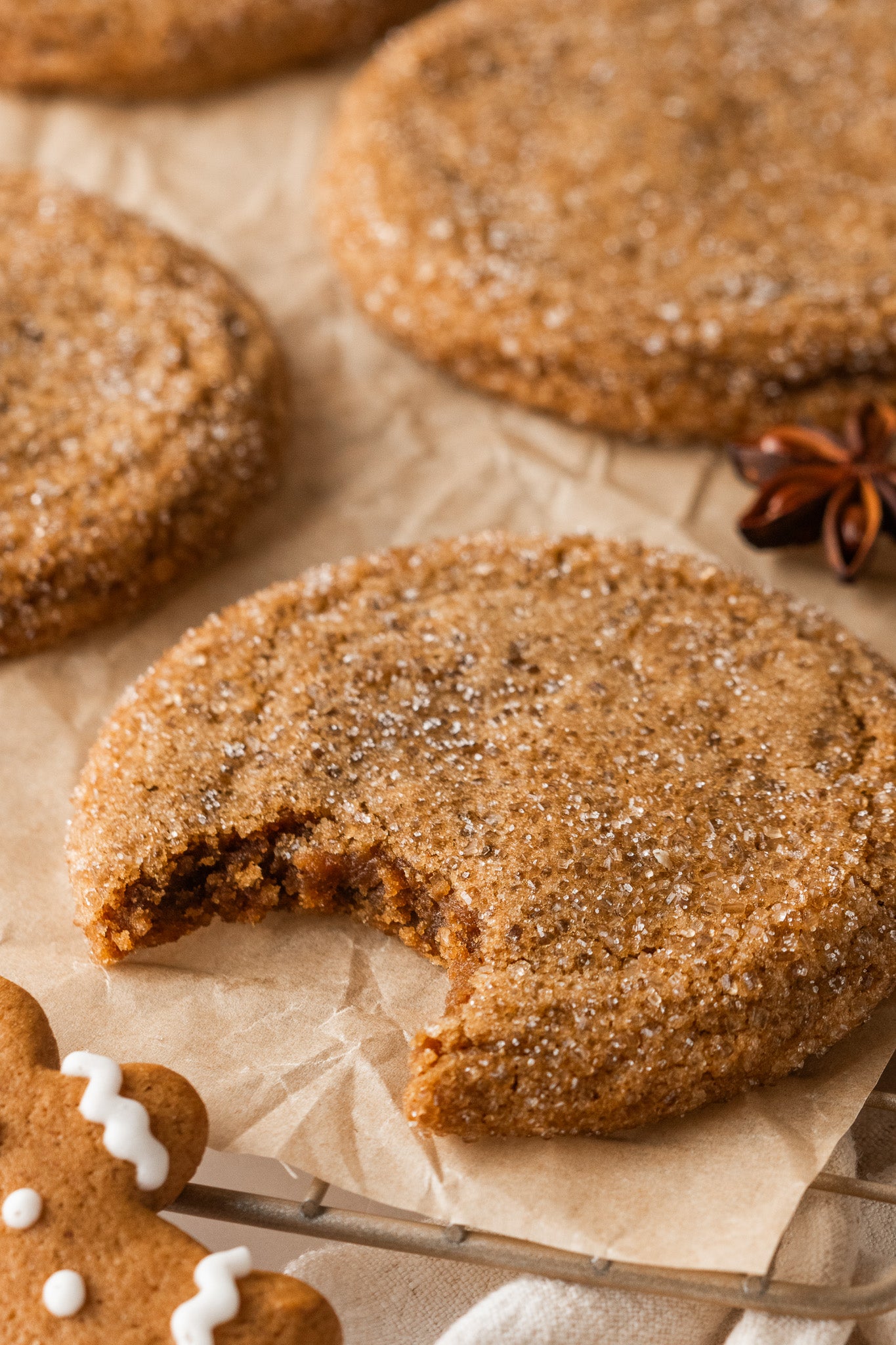 Chewy Gingerbread Cookies- Exclusive