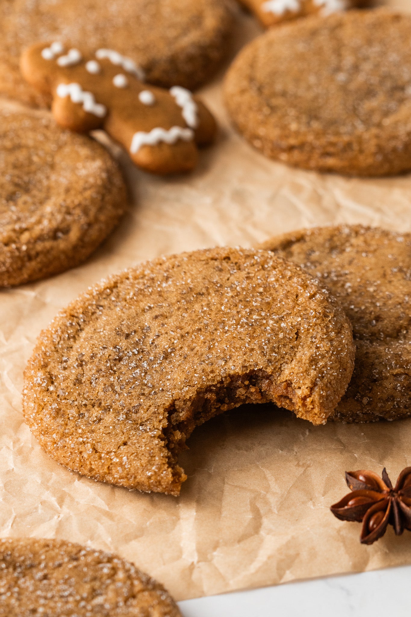 Chewy Gingerbread Cookies- Exclusive