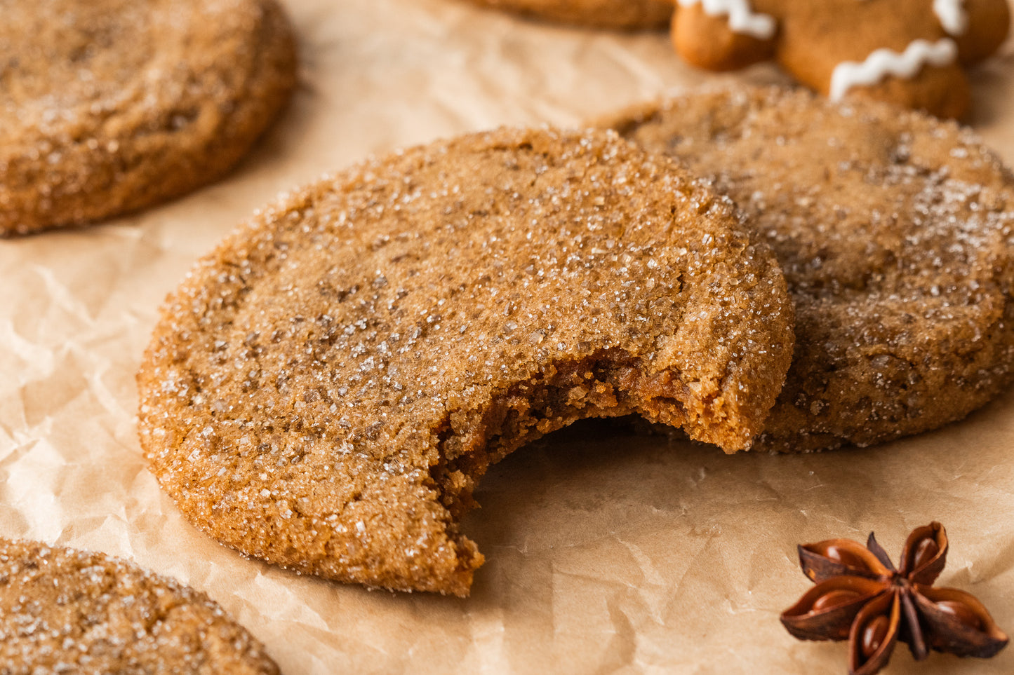Chewy Gingerbread Cookies- Exclusive