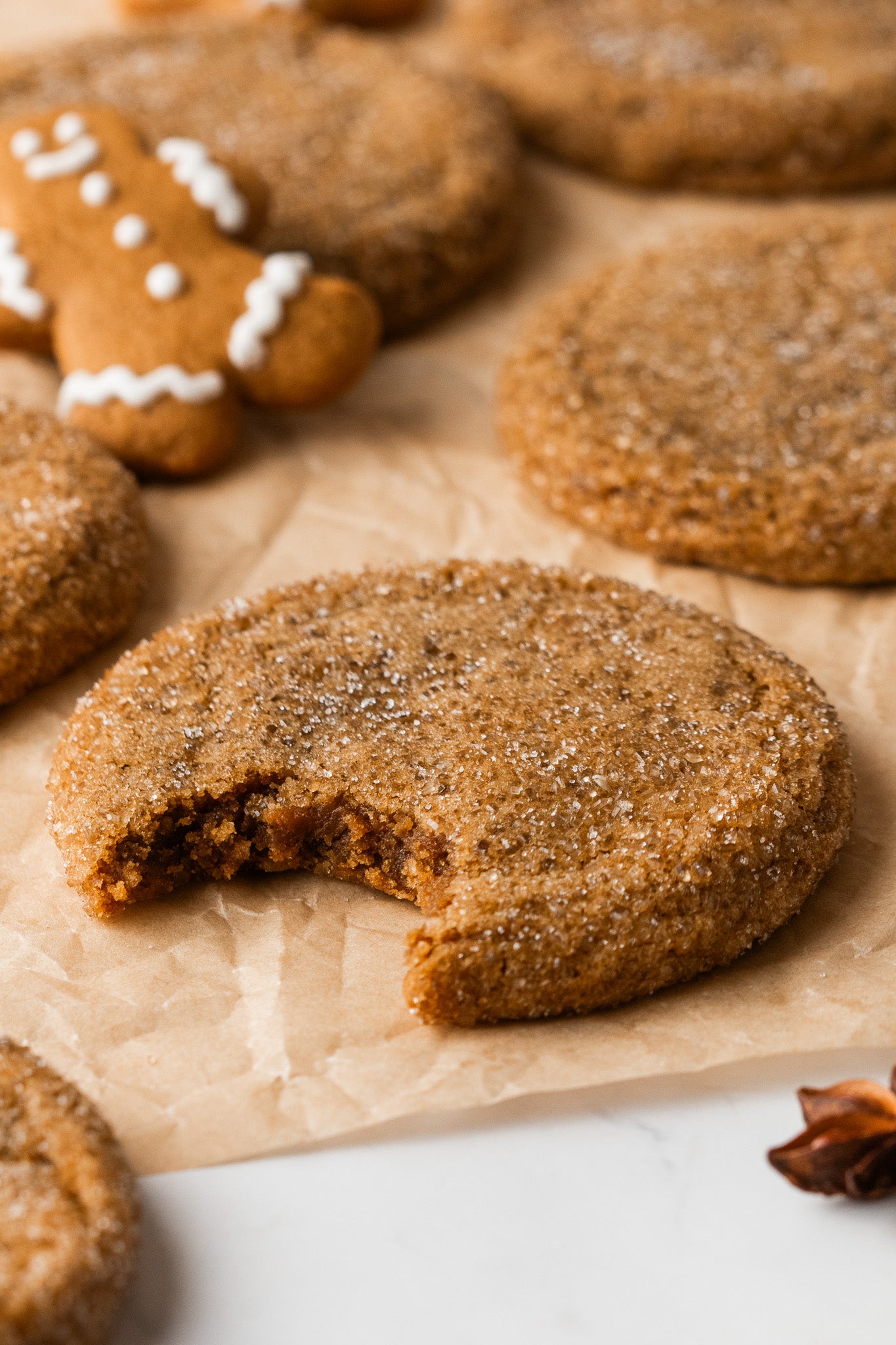 Chewy Gingerbread Cookies- Exclusive