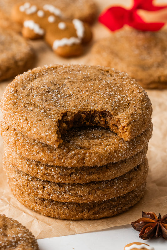 Chewy Gingerbread Cookies- Exclusive