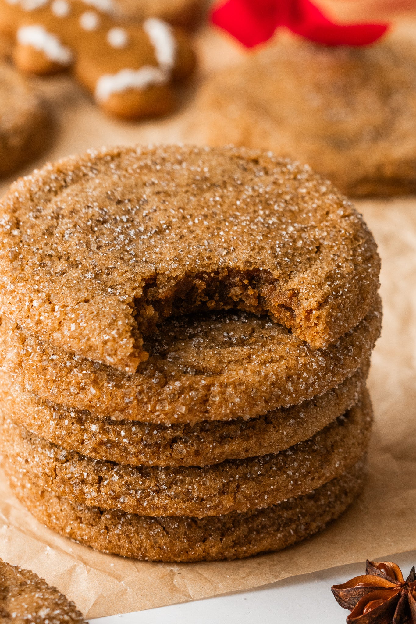 Chewy Gingerbread Cookies- Exclusive