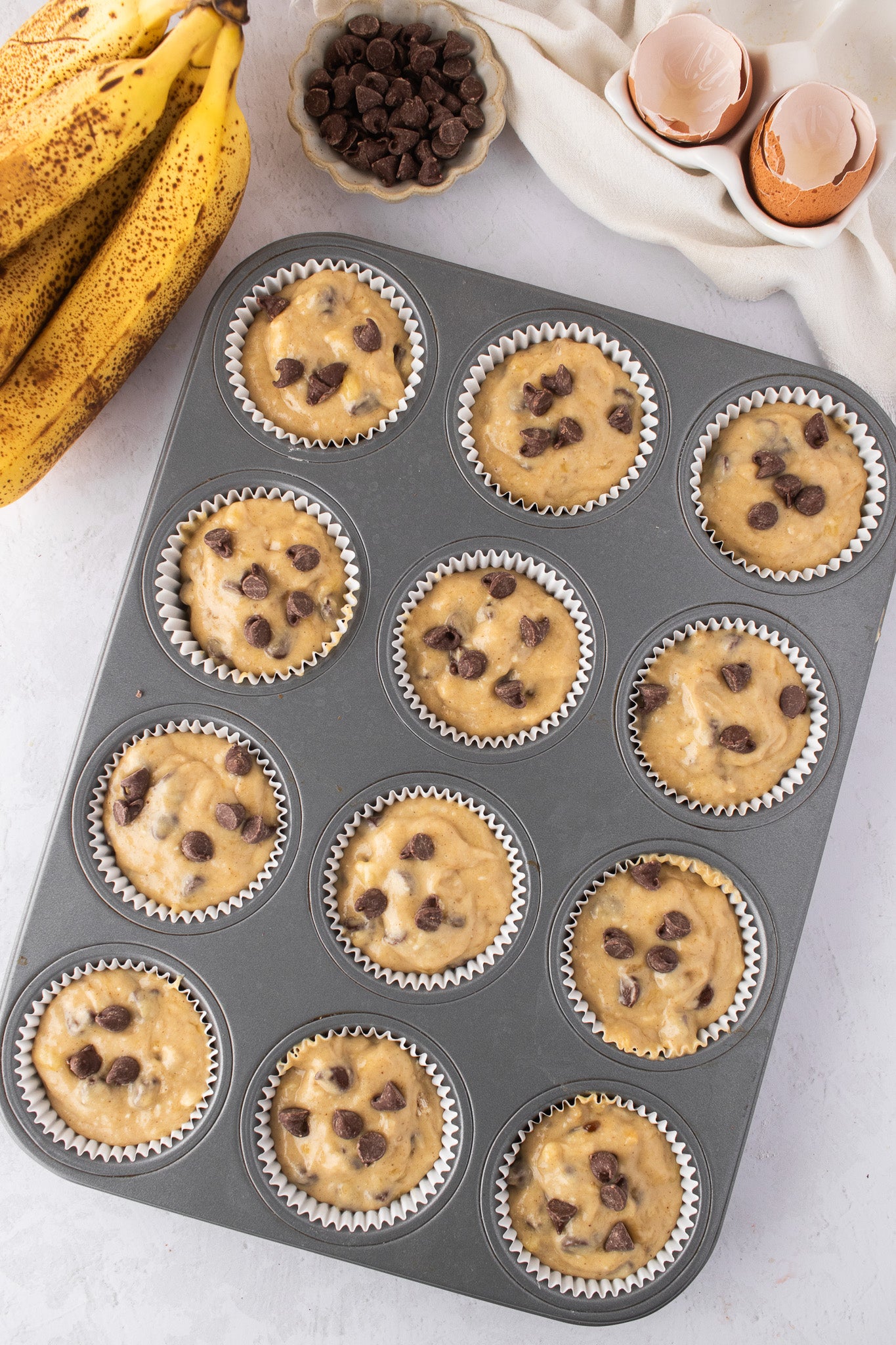 Chocolate Chip Banana Bread Muffins- Exclusive