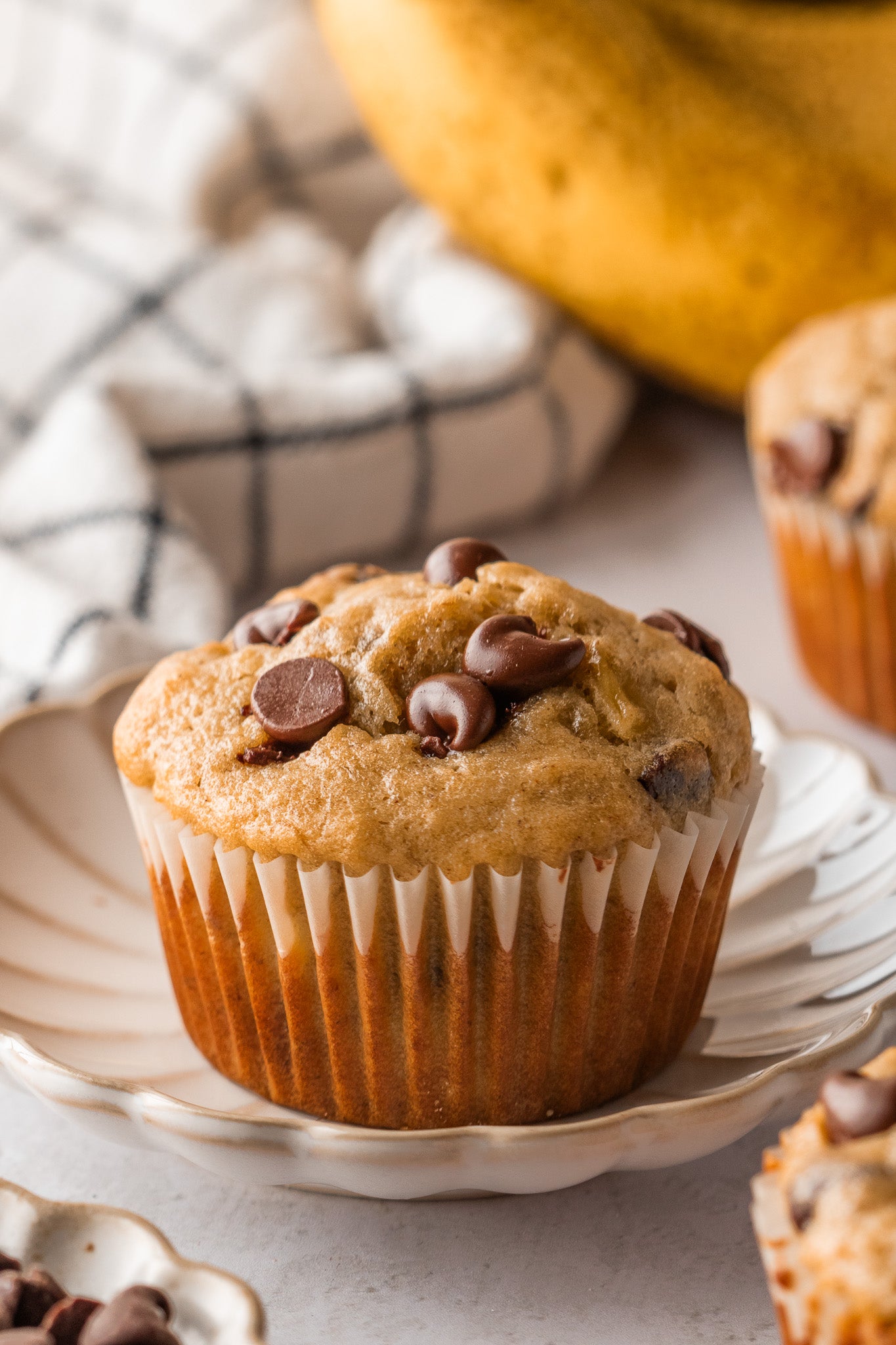 Chocolate Chip Banana Bread Muffins- Exclusive
