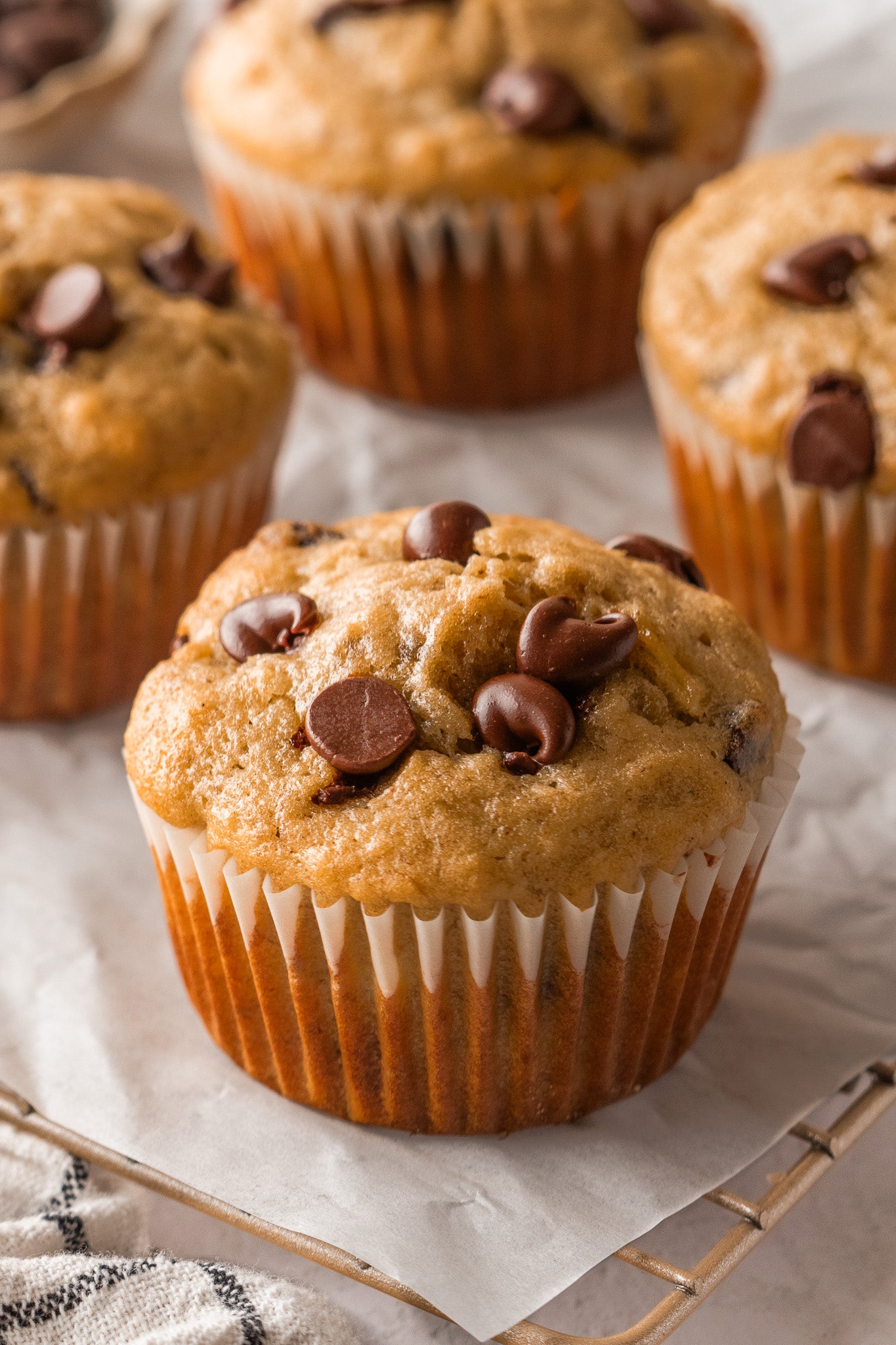 Chocolate Chip Banana Bread Muffins- Exclusive