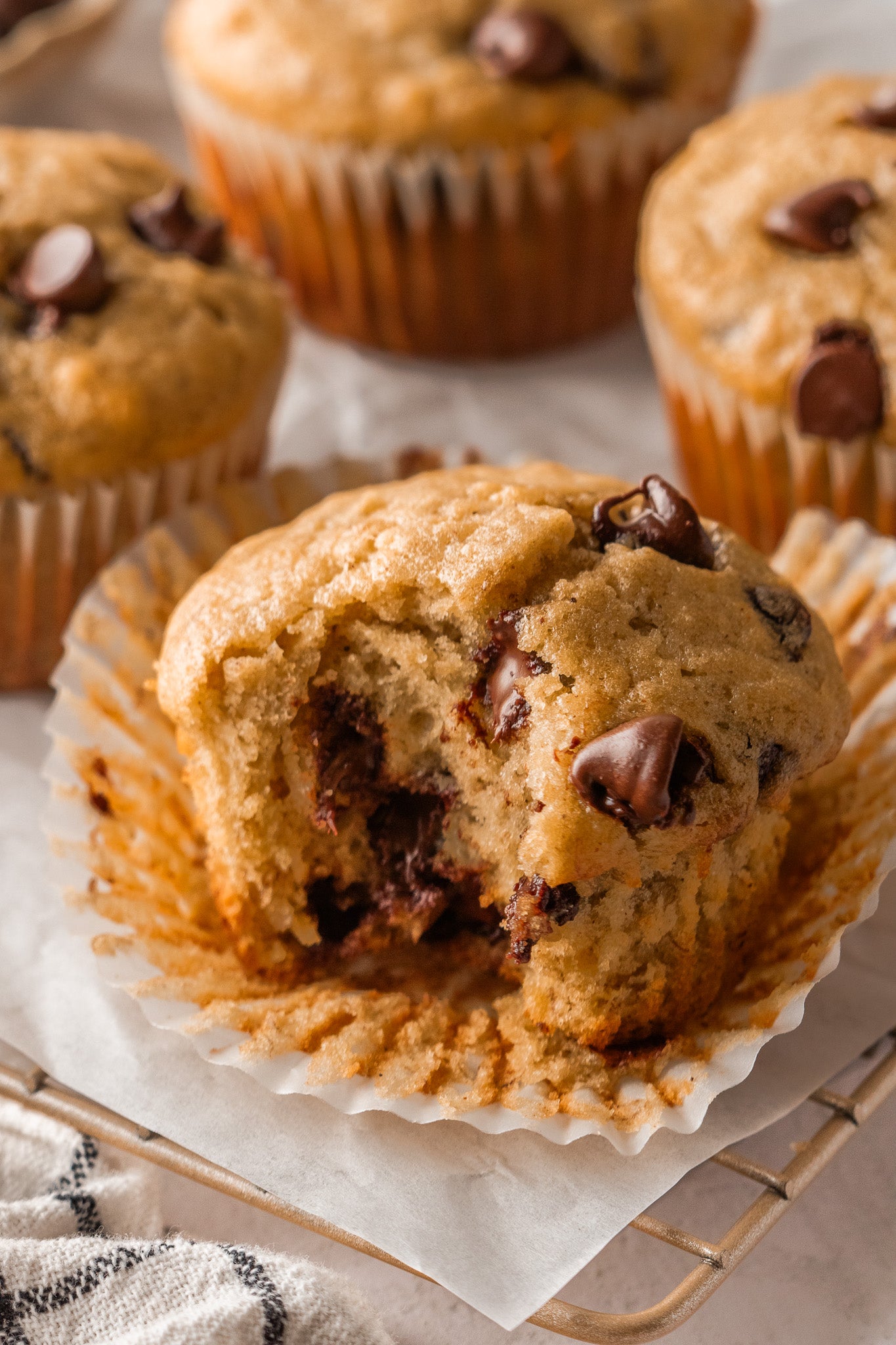 Chocolate Chip Banana Bread Muffins- Exclusive