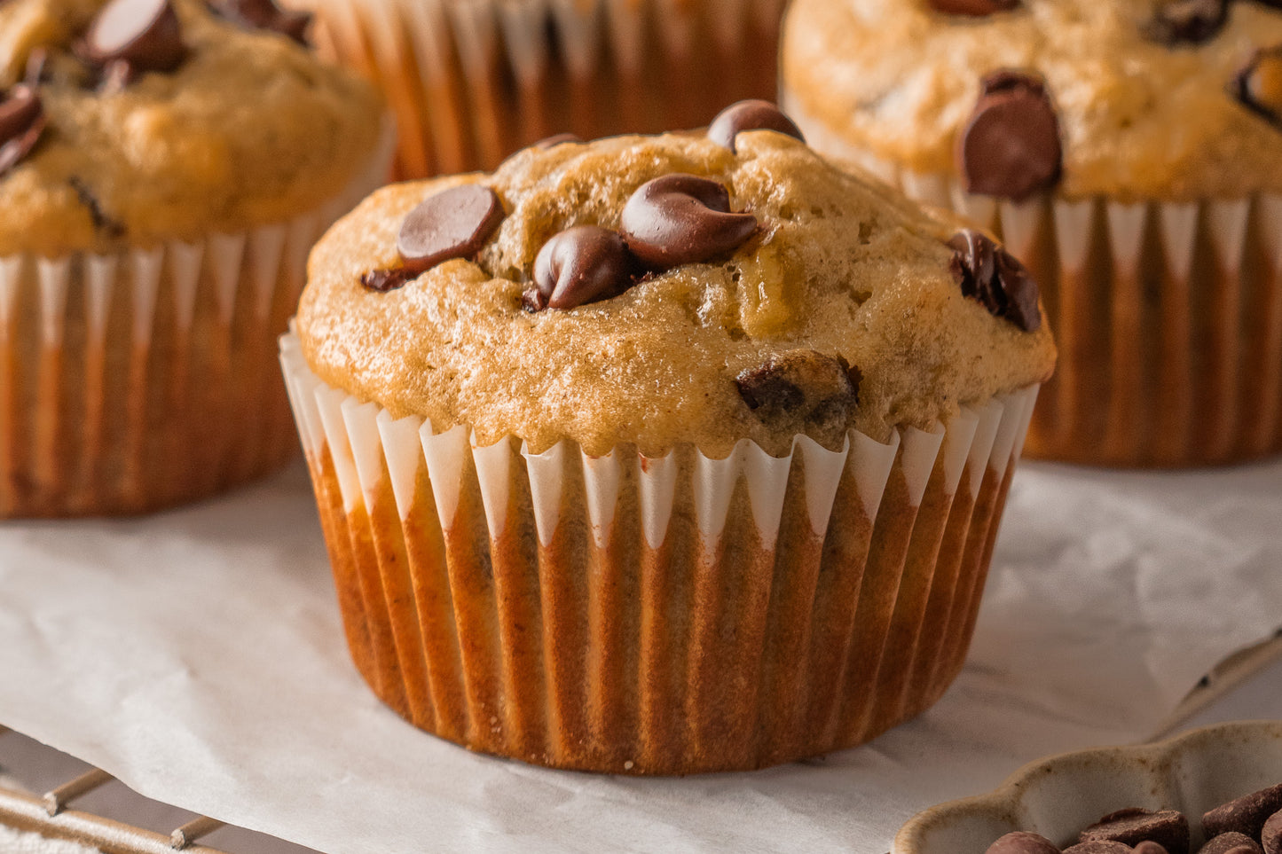 Chocolate Chip Banana Bread Muffins- Exclusive