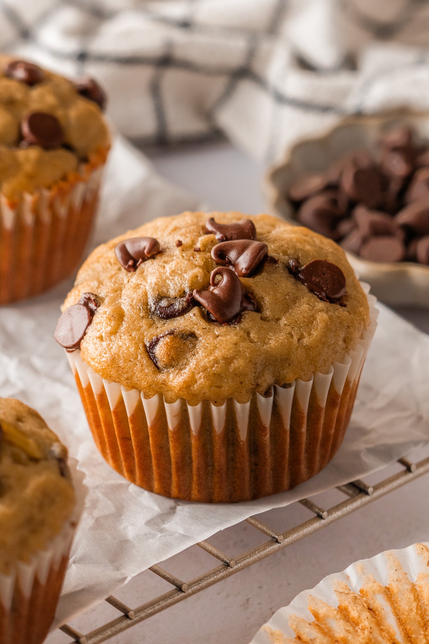 Chocolate Chip Banana Bread Muffins- Exclusive