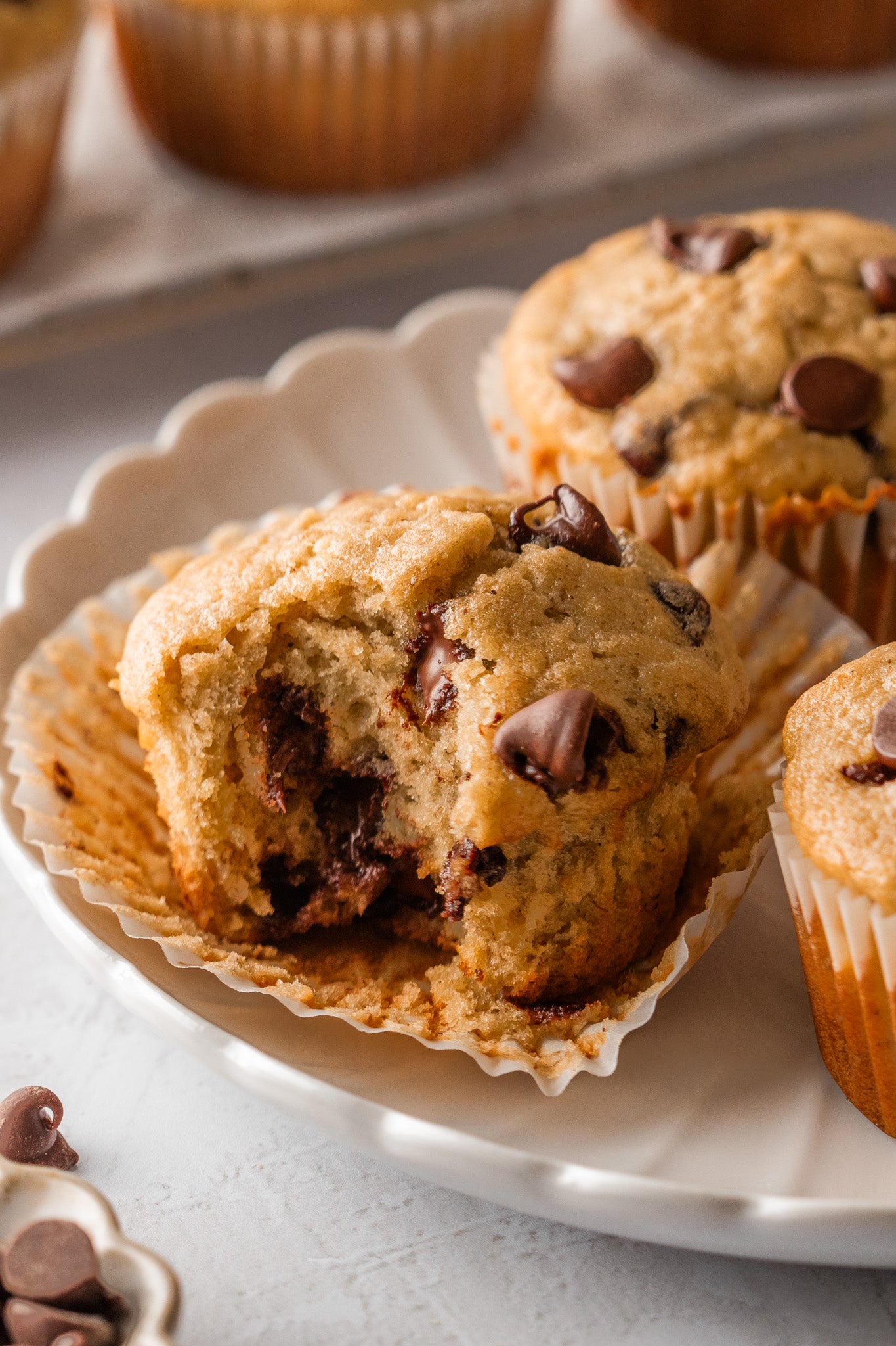 Chocolate Chip Banana Bread Muffins- Exclusive