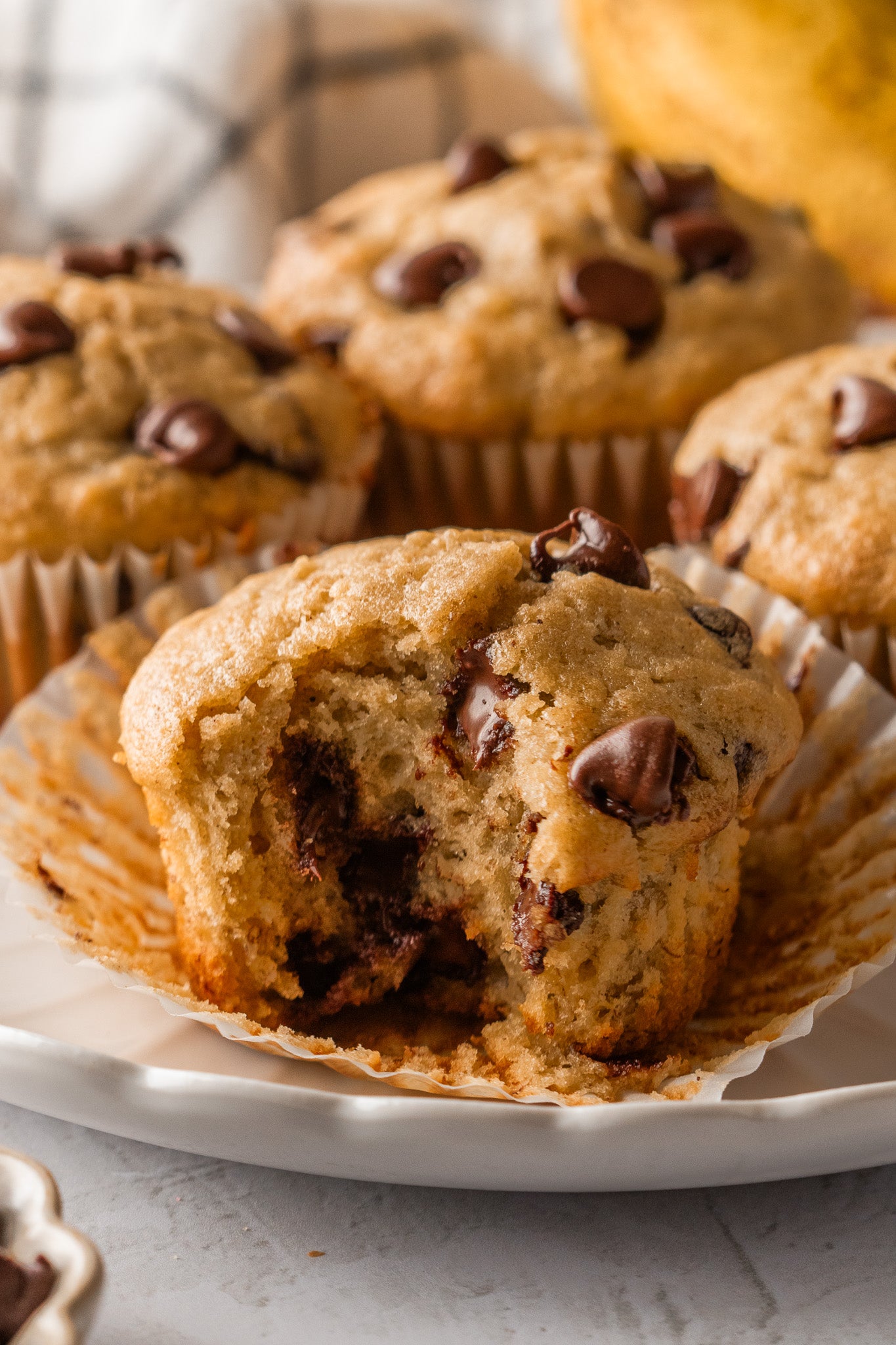 Chocolate Chip Banana Bread Muffins- Exclusive