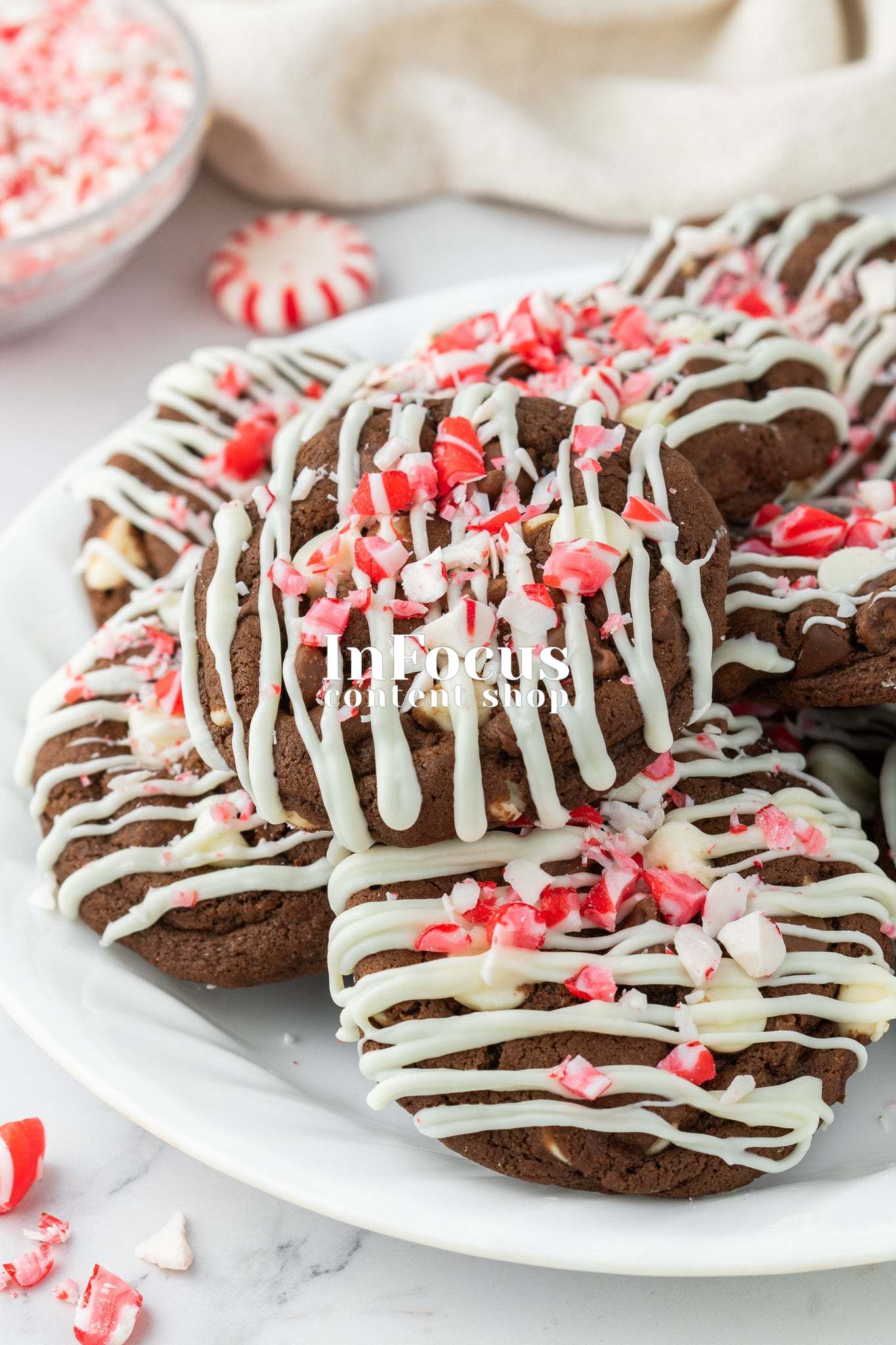 Peppermint Bark Cookies- Exclusive
