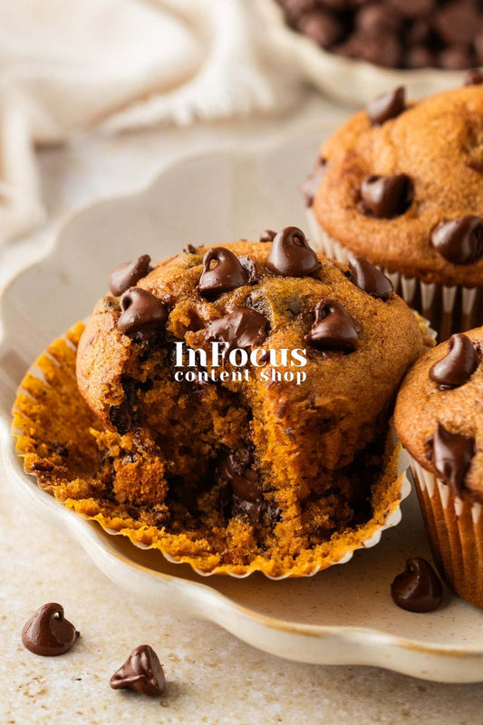 Pumpkin Chocolate Chip Muffins- Exclusive