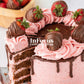 Chocolate Strawberry Cake- Semi-Exclusive Set 2