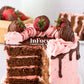 Chocolate Strawberry Cake- Semi-Exclusive Set 2