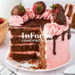 Chocolate Strawberry Cake- Semi-Exclusive Set 2