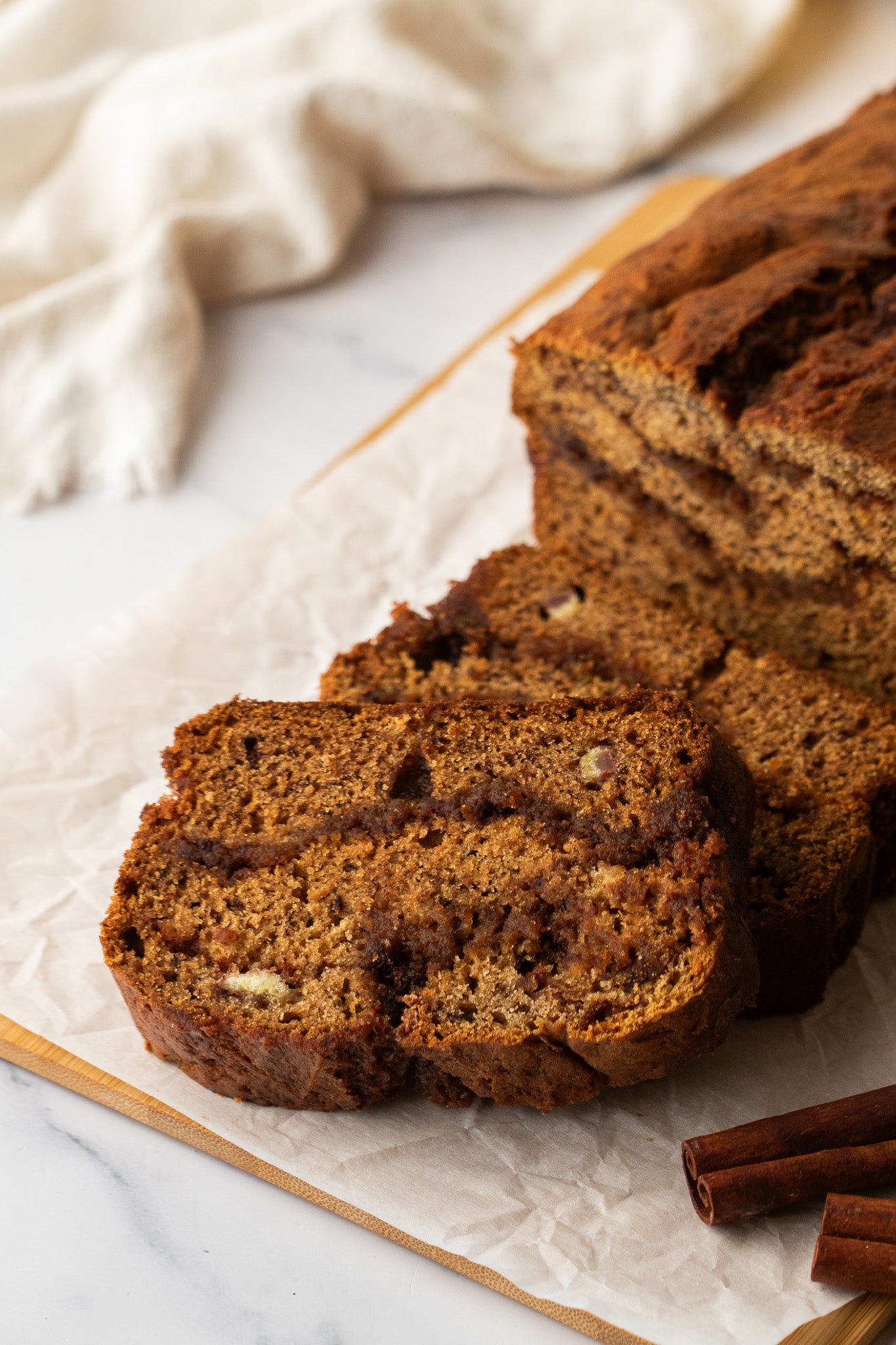 Cinnamon Swirl Banana Bread- Exclusive