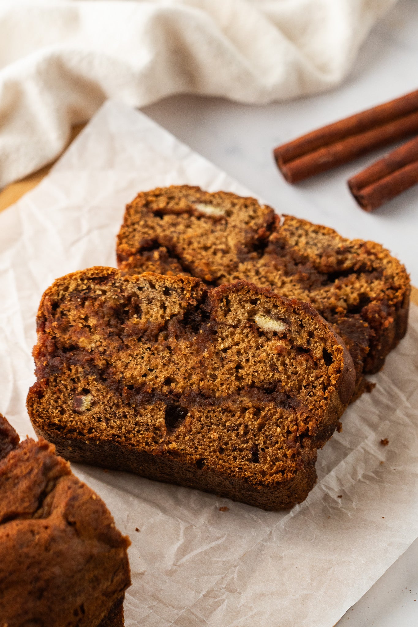 Cinnamon Swirl Banana Bread- Exclusive