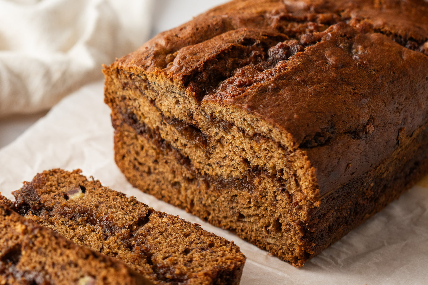 Cinnamon Swirl Banana Bread- Exclusive