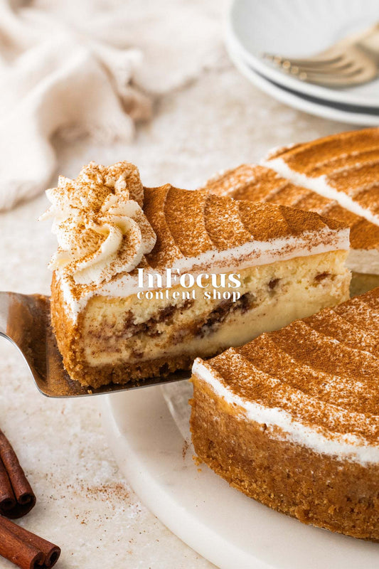 Cinnamon Swirl Cheesecake- Exclusive