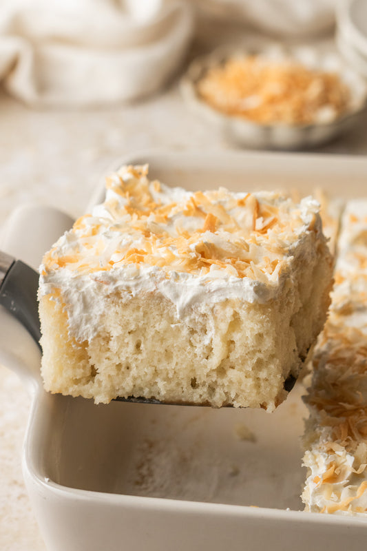 Coconut Cream Poke Cake- Exclusive
