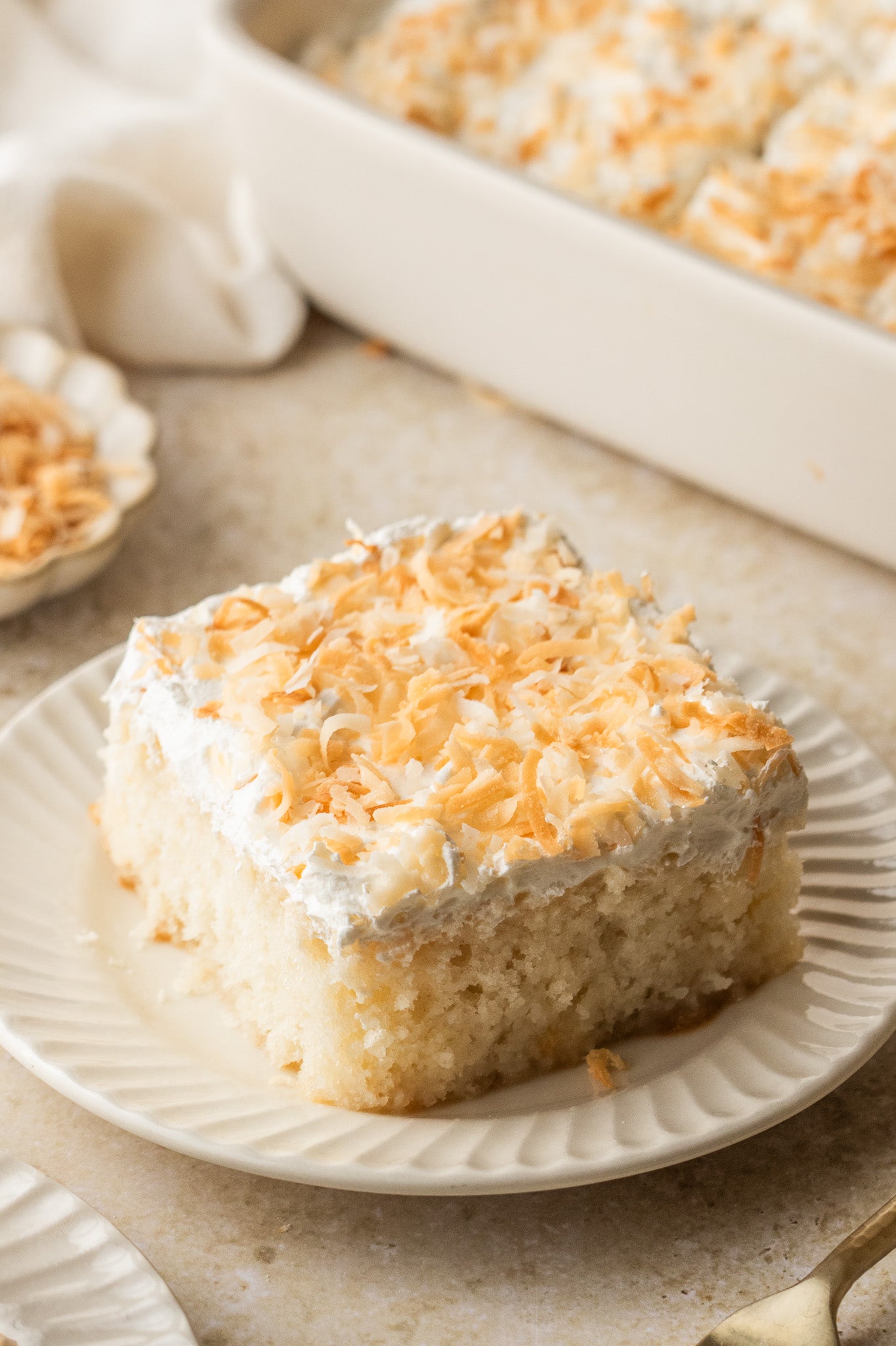 Coconut Cream Poke Cake- Exclusive