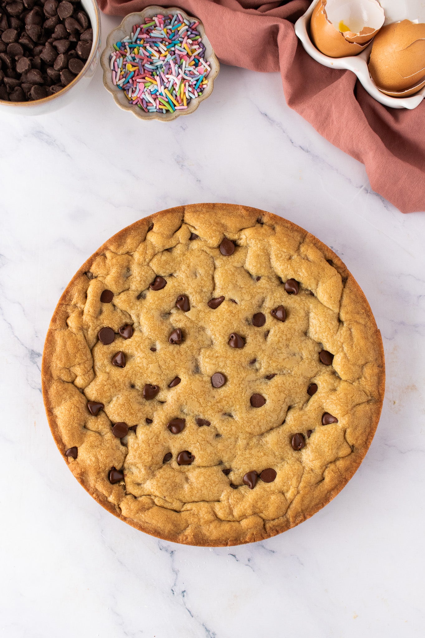 Chocolate Chip Cookie Cake- Exclusive