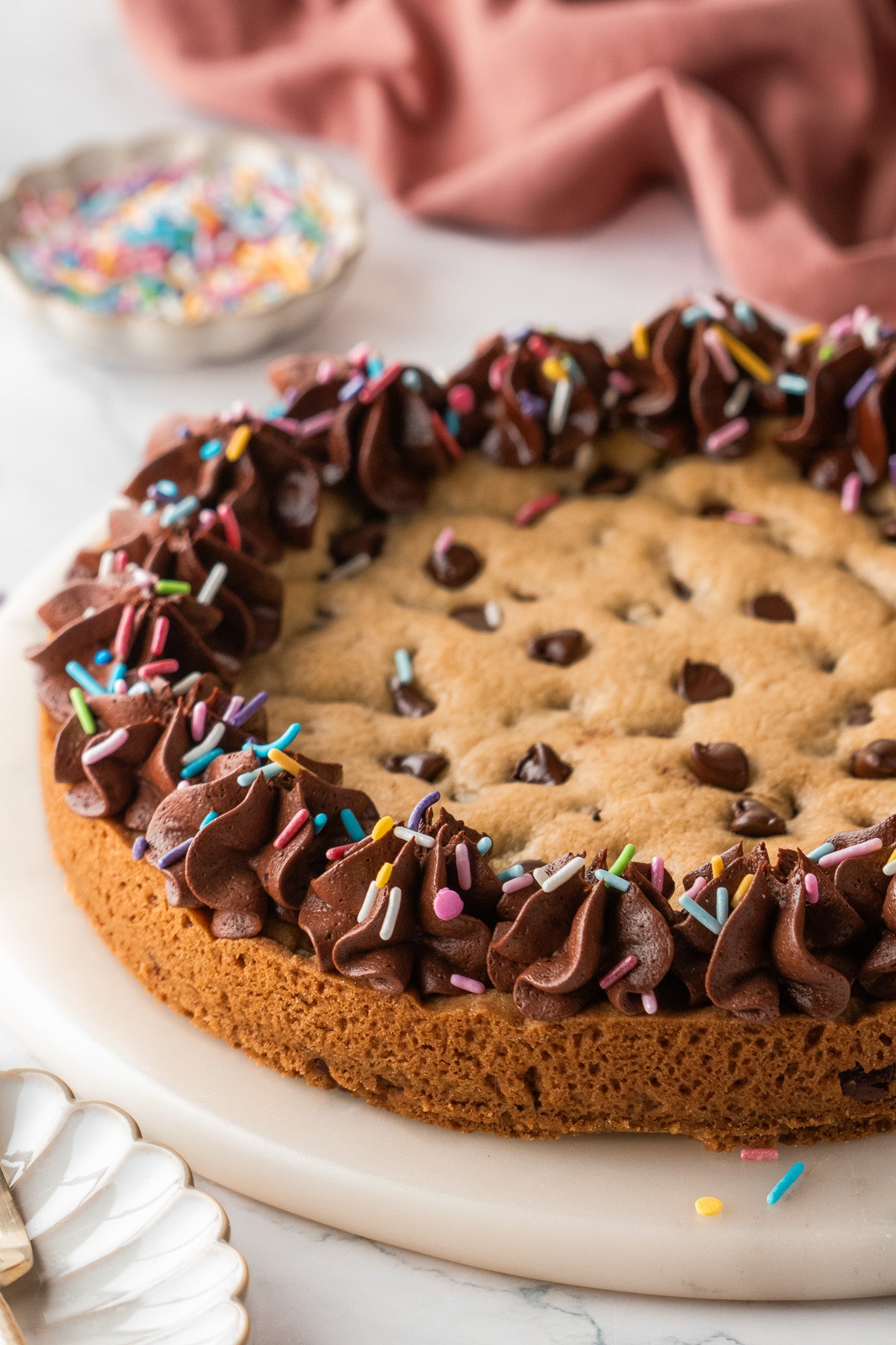Chocolate Chip Cookie Cake- Exclusive
