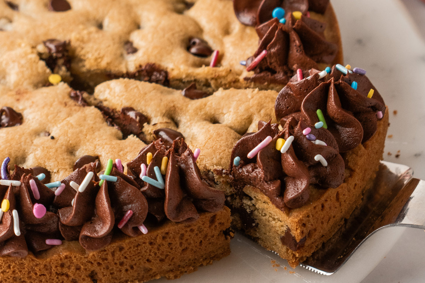 Chocolate Chip Cookie Cake- Exclusive
