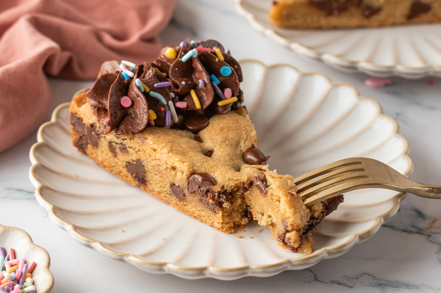 Chocolate Chip Cookie Cake- Exclusive