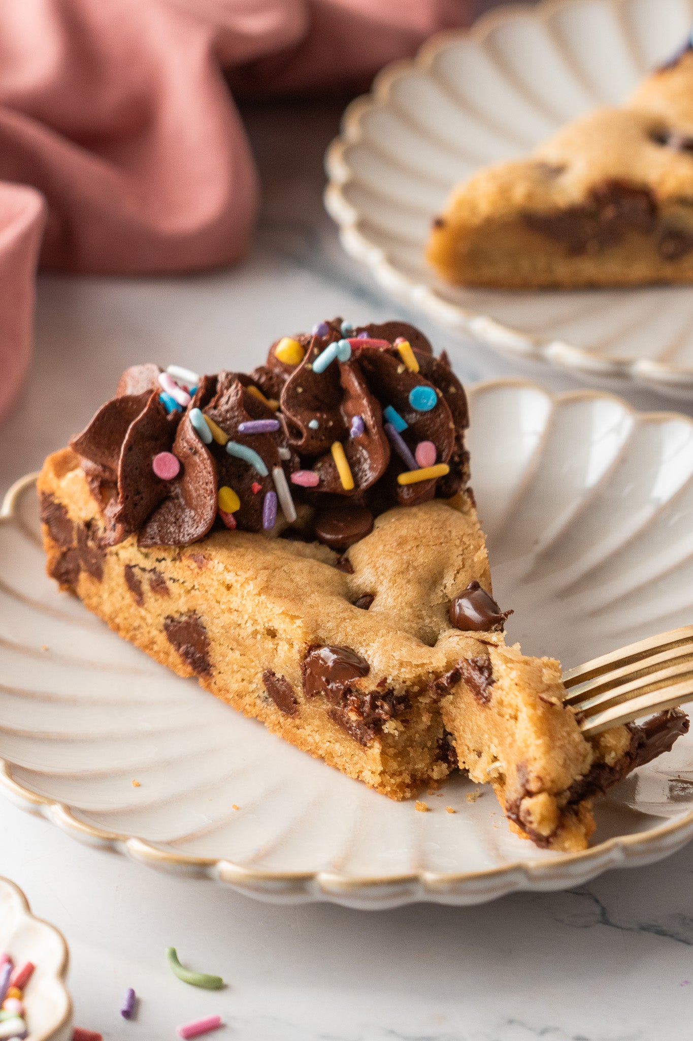 Chocolate Chip Cookie Cake- Exclusive