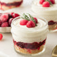 White Chocolate Cranberry Cheesecake Cups- Exclusive