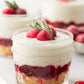 White Chocolate Cranberry Cheesecake Cups- Exclusive