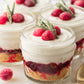 White Chocolate Cranberry Cheesecake Cups- Exclusive