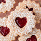 Cranberry Linzer Cookies- Exclusive
