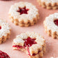Cranberry Linzer Cookies- Exclusive