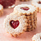 Cranberry Linzer Cookies- Exclusive