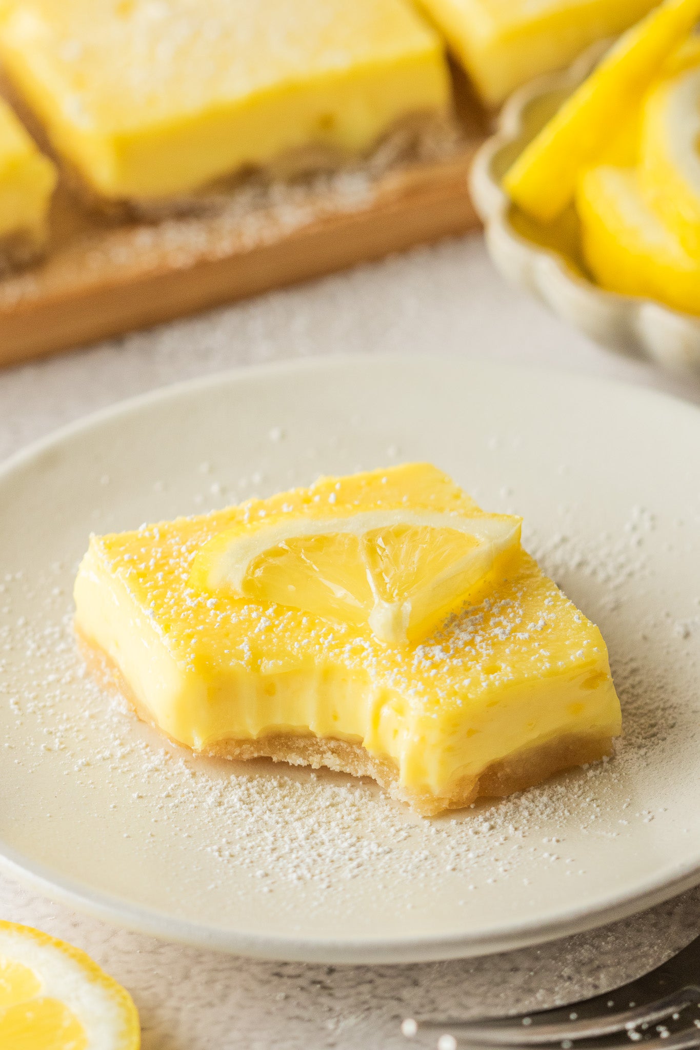 Creamy Lemon Bars- Exclusive