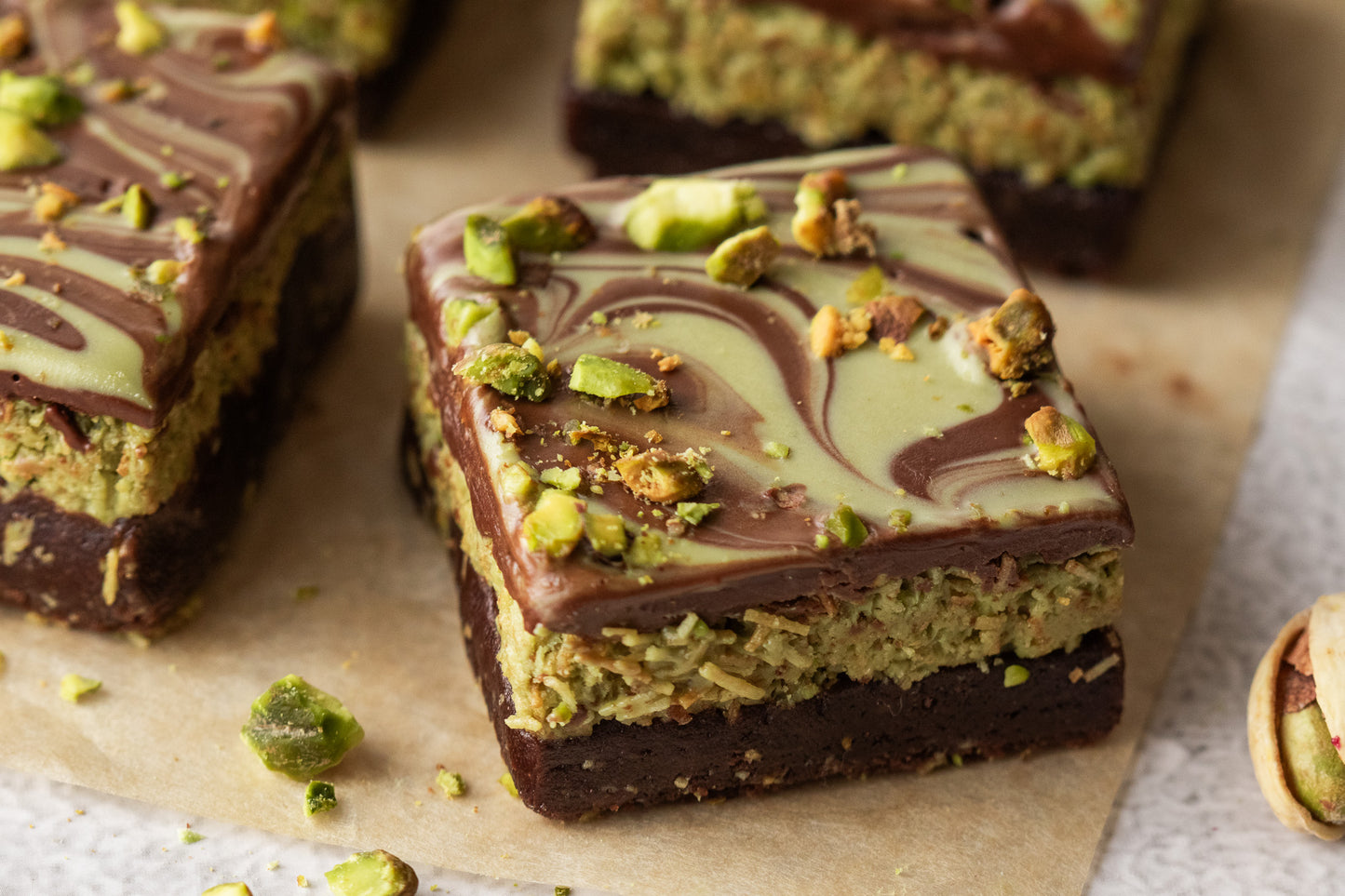 Dubai Chocolate Brownies- Exclusive