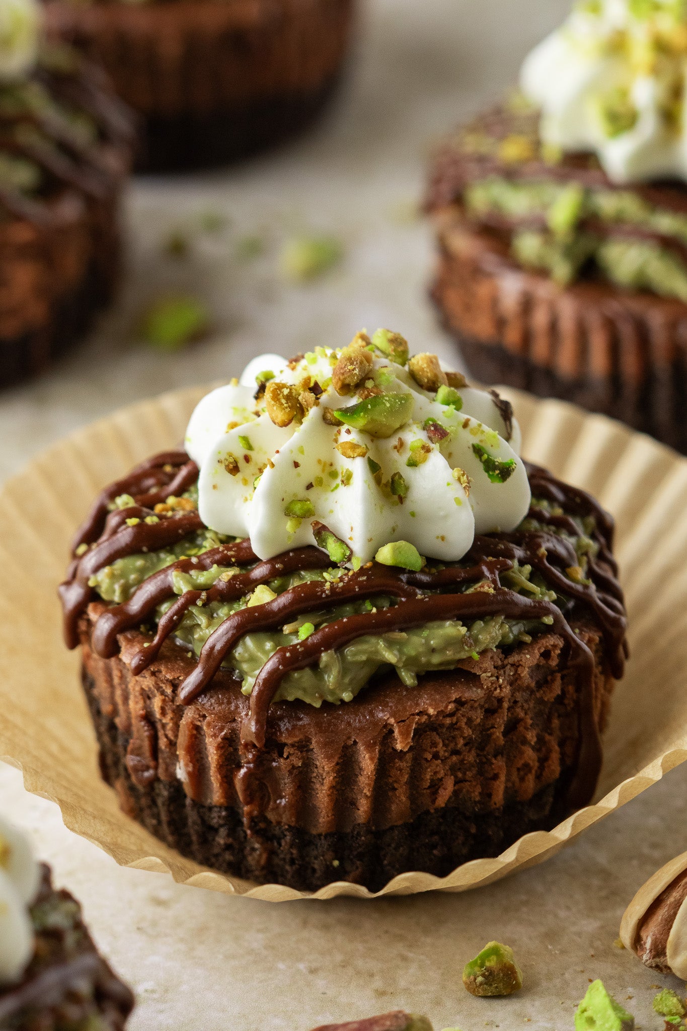 Dubai Chocolate Mini Cheesecakes- Exclusive