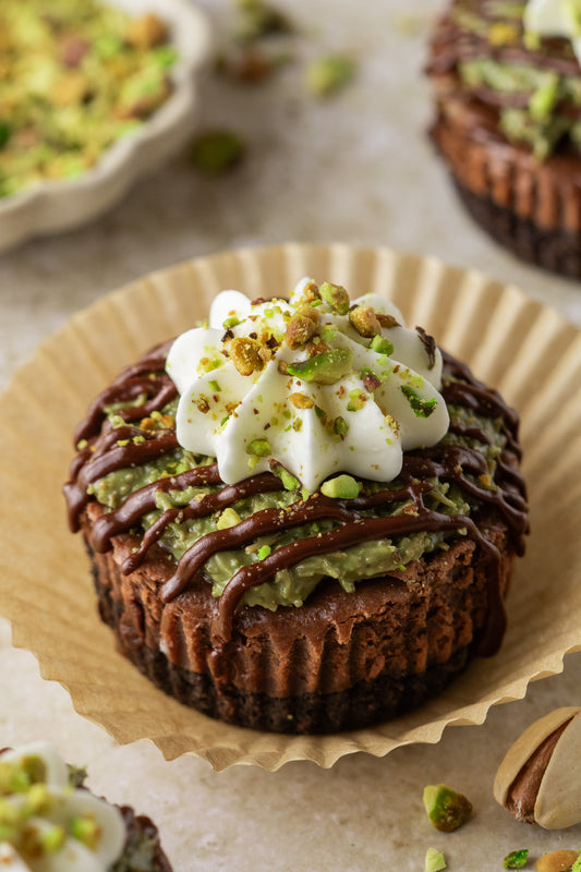 Dubai Chocolate Mini Cheesecakes- Exclusive