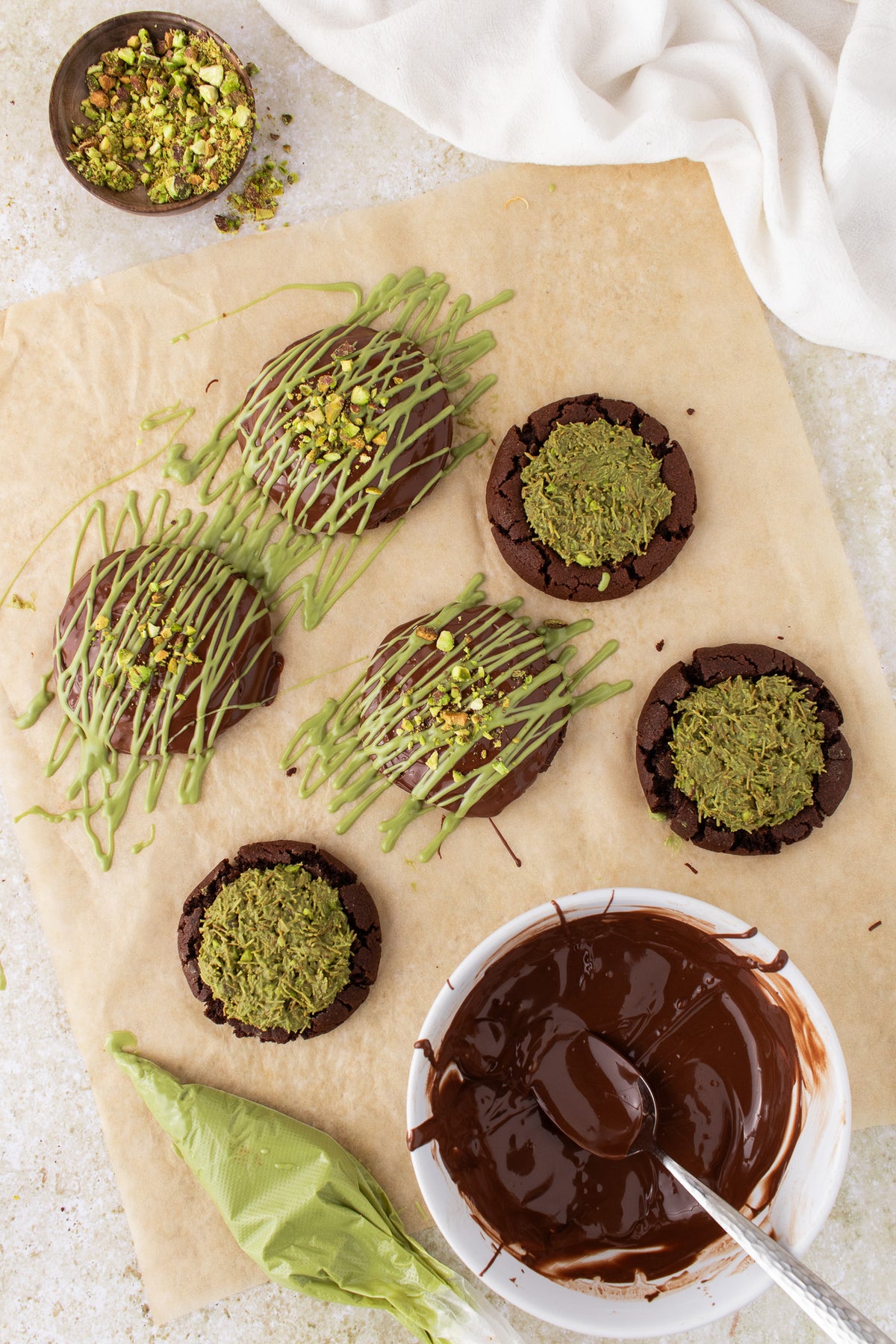 Dubai Chocolate Cookies- Exclusive
