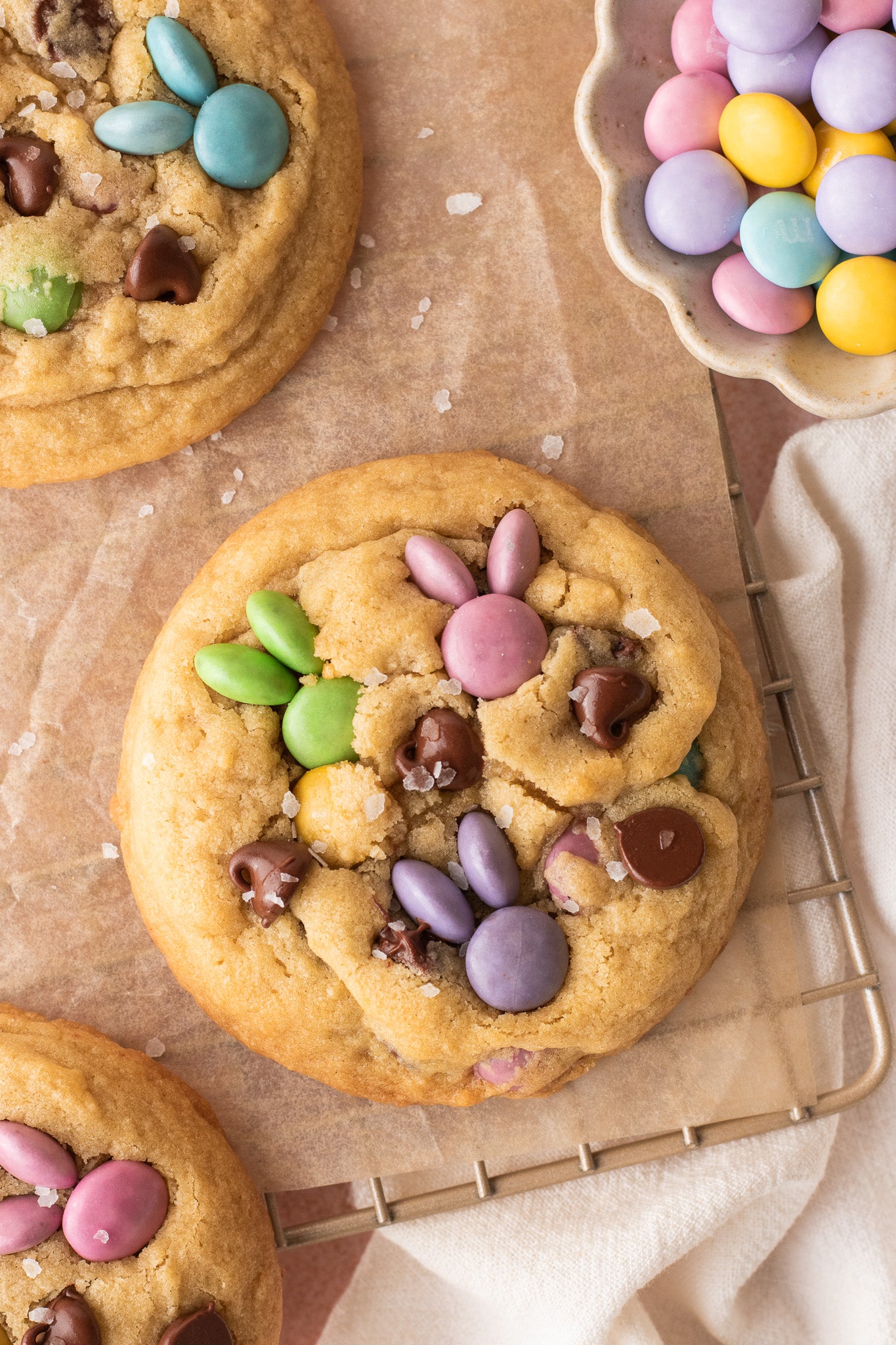 Easter Bunny M&M Cookies- Exclusive