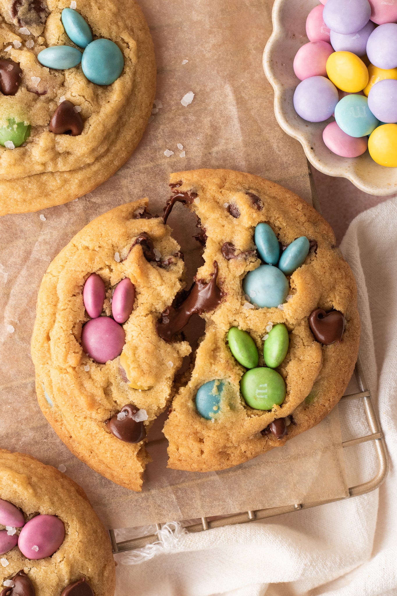 Easter Bunny M&M Cookies- Exclusive