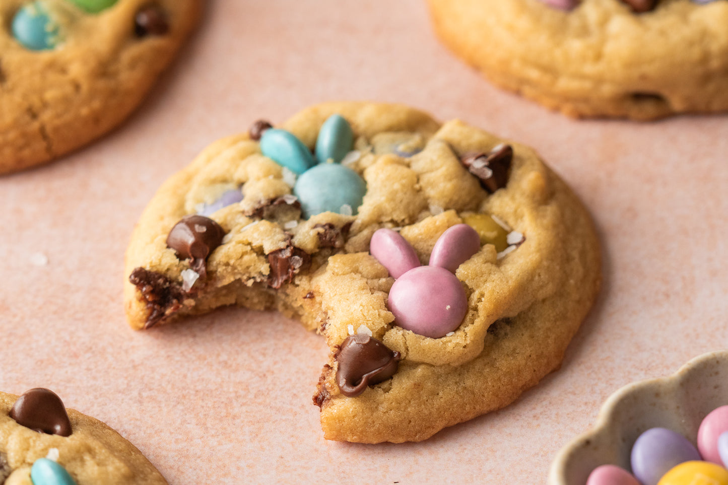 Easter Bunny M&M Cookies- Exclusive