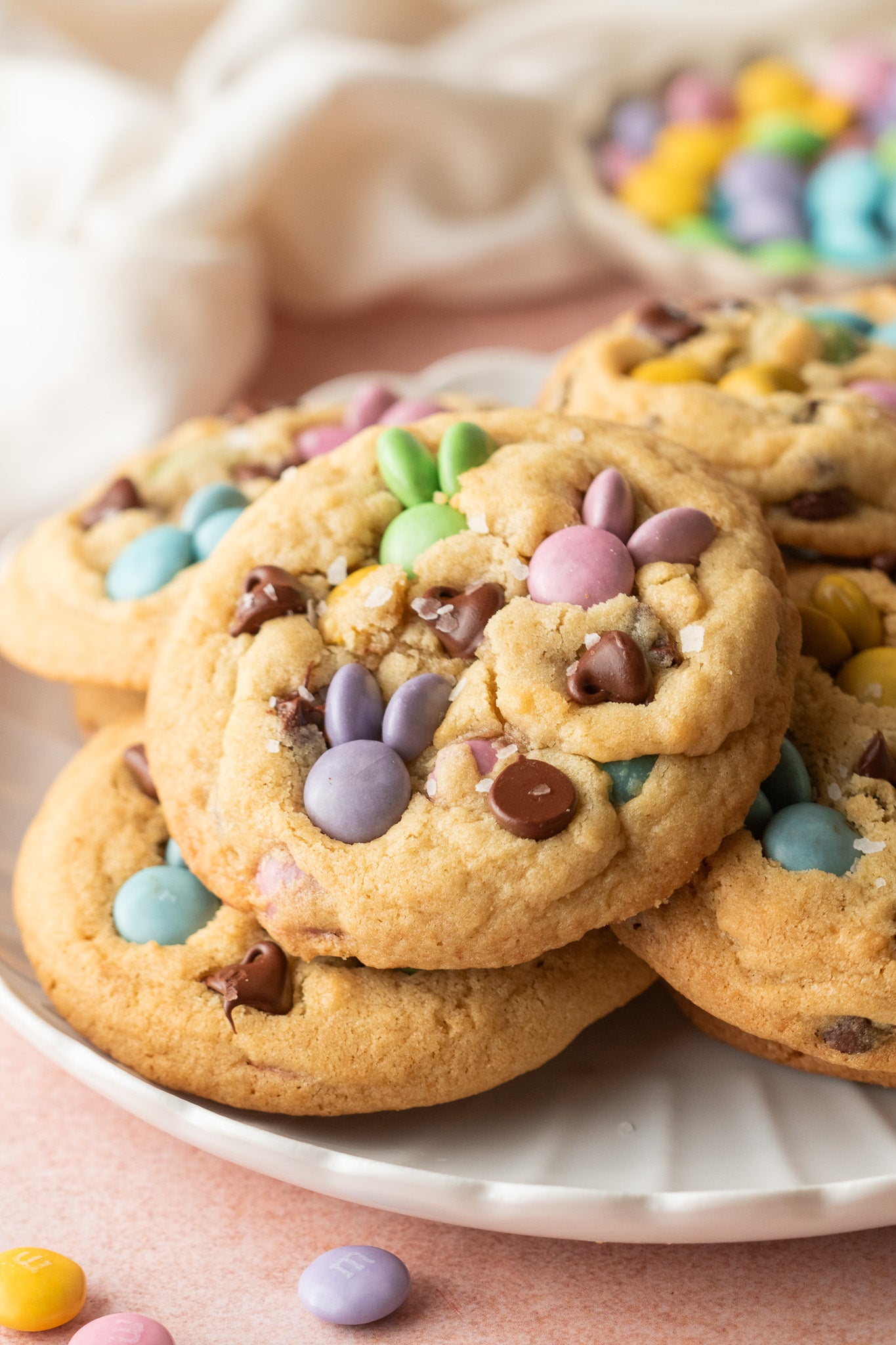 Easter Bunny M&M Cookies- Exclusive
