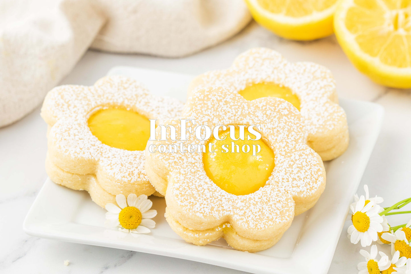 Lemon Shortbread Cookies- Exclusive