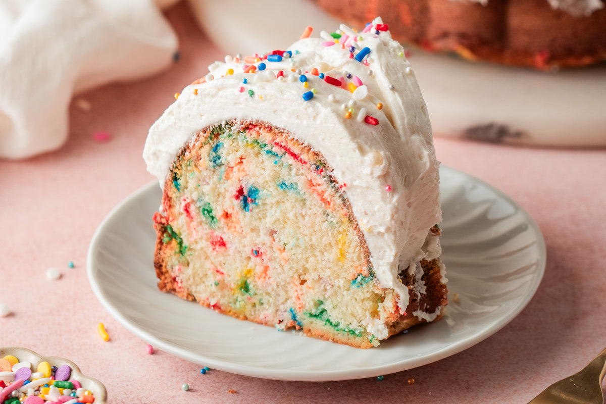 Funfetti Bundt Cake- Exclusive