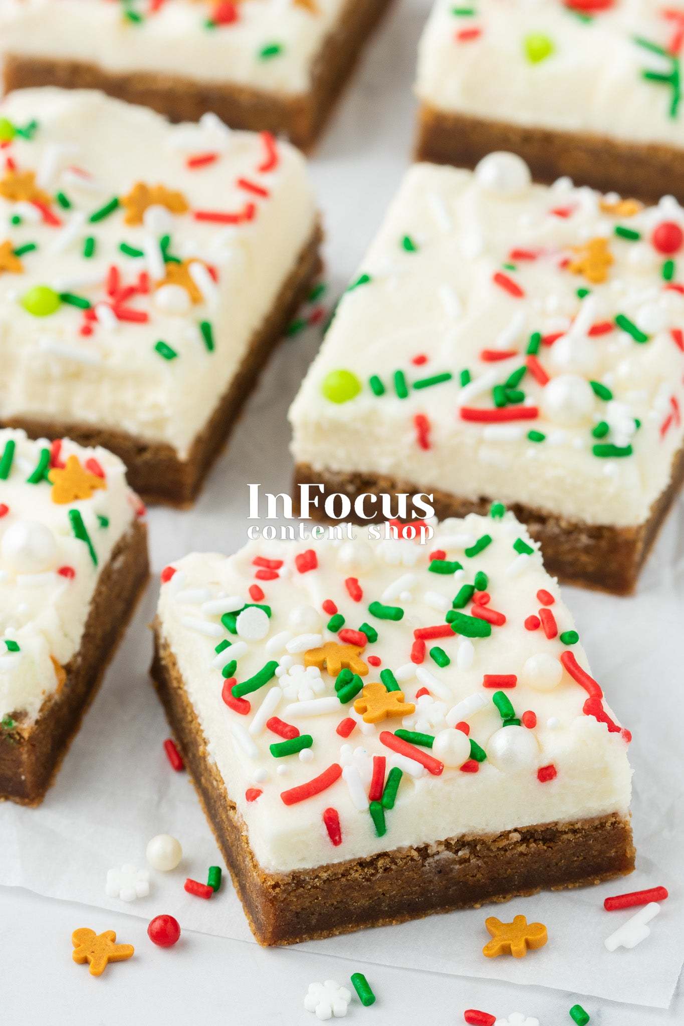 Gingerbread Cookie Bars- Exclusive